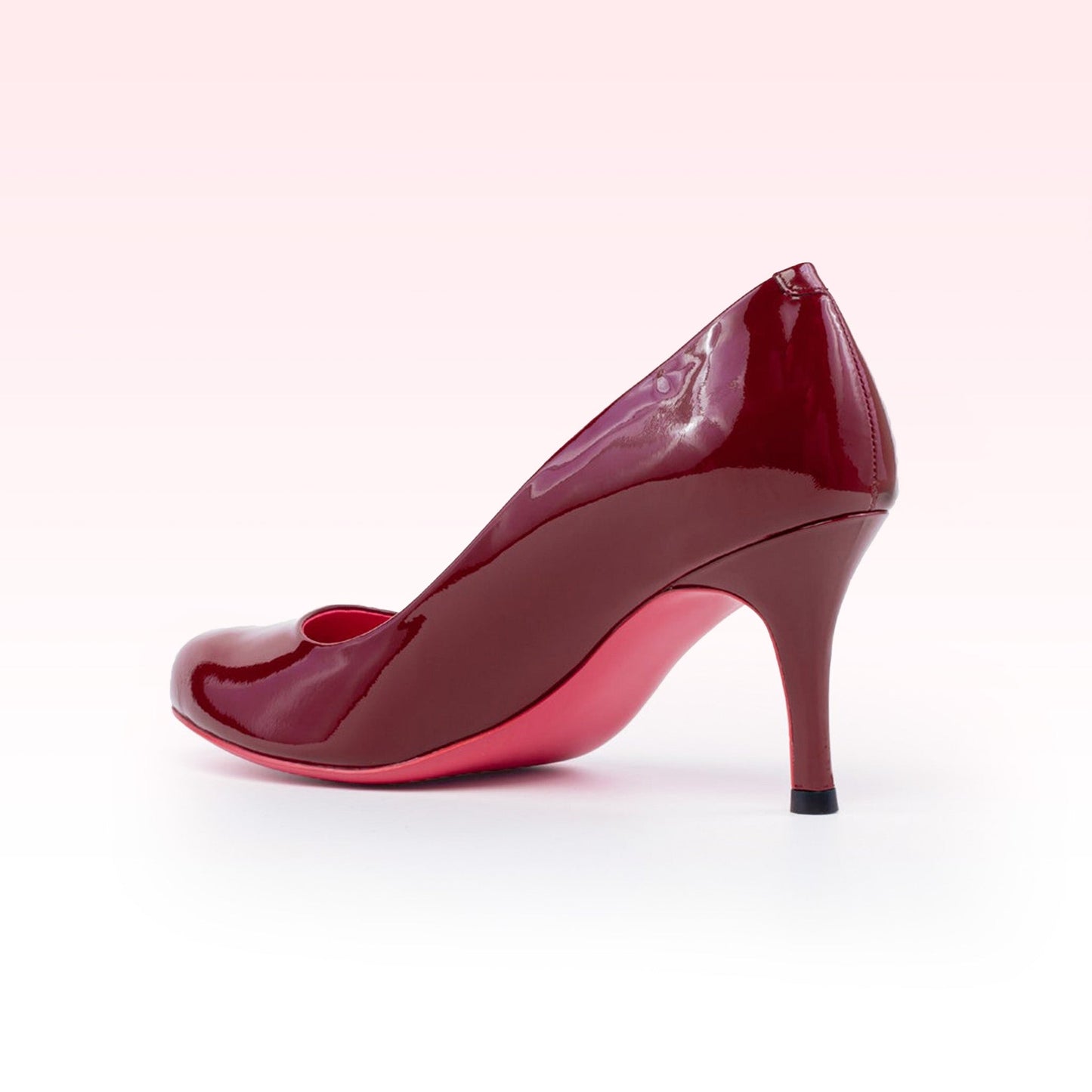 Scarpin Helo Verniz Vermelho ZF