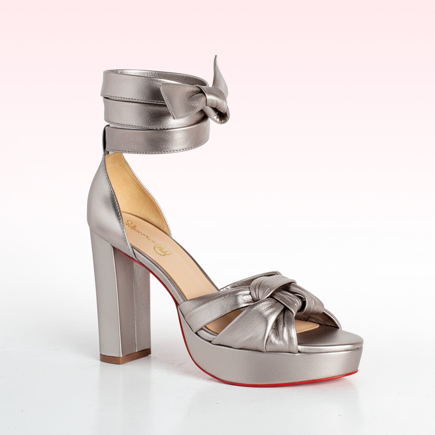 Sandália Alana Heel Ônix - Collab Zeferino + N1