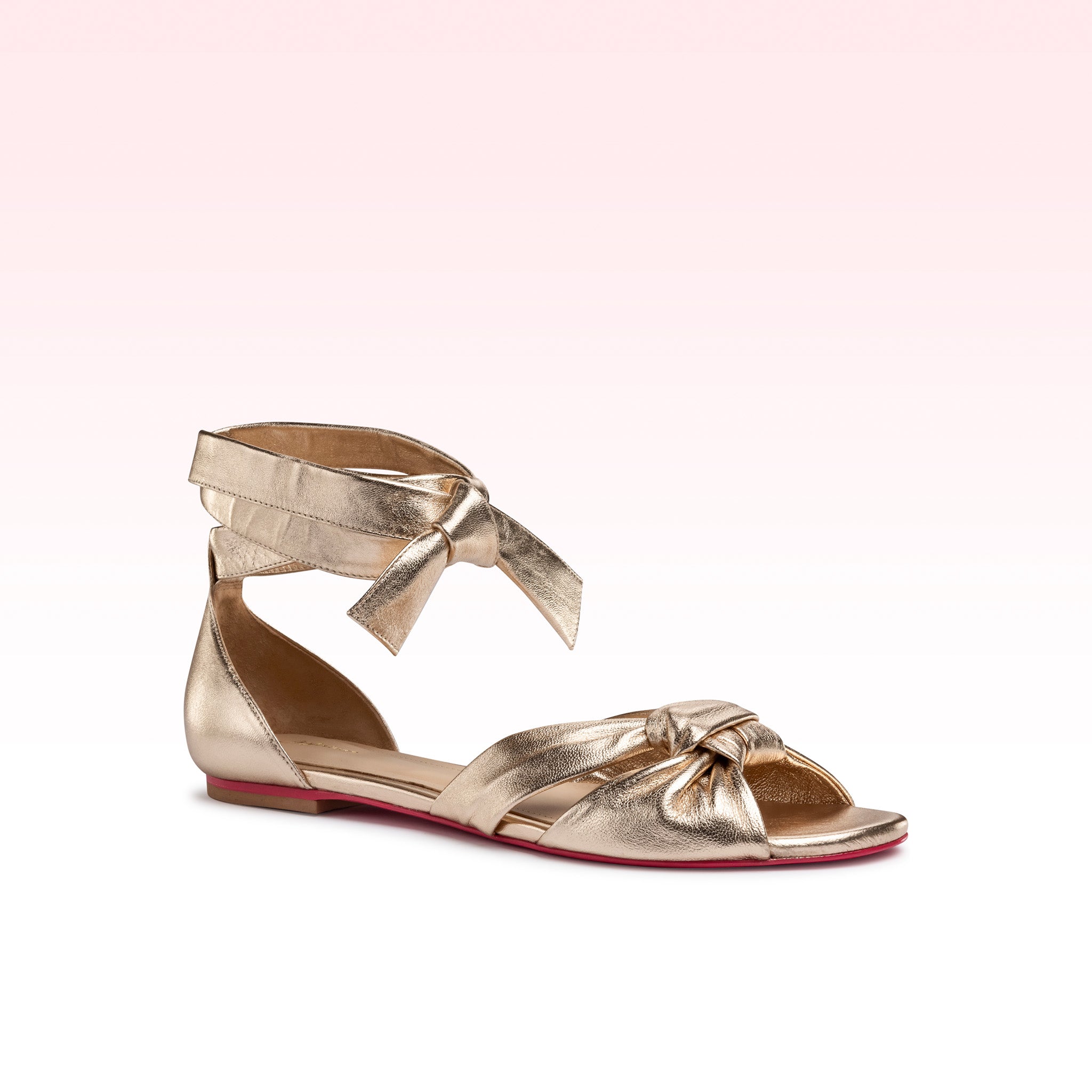 Rasteira Alana Flat Platina