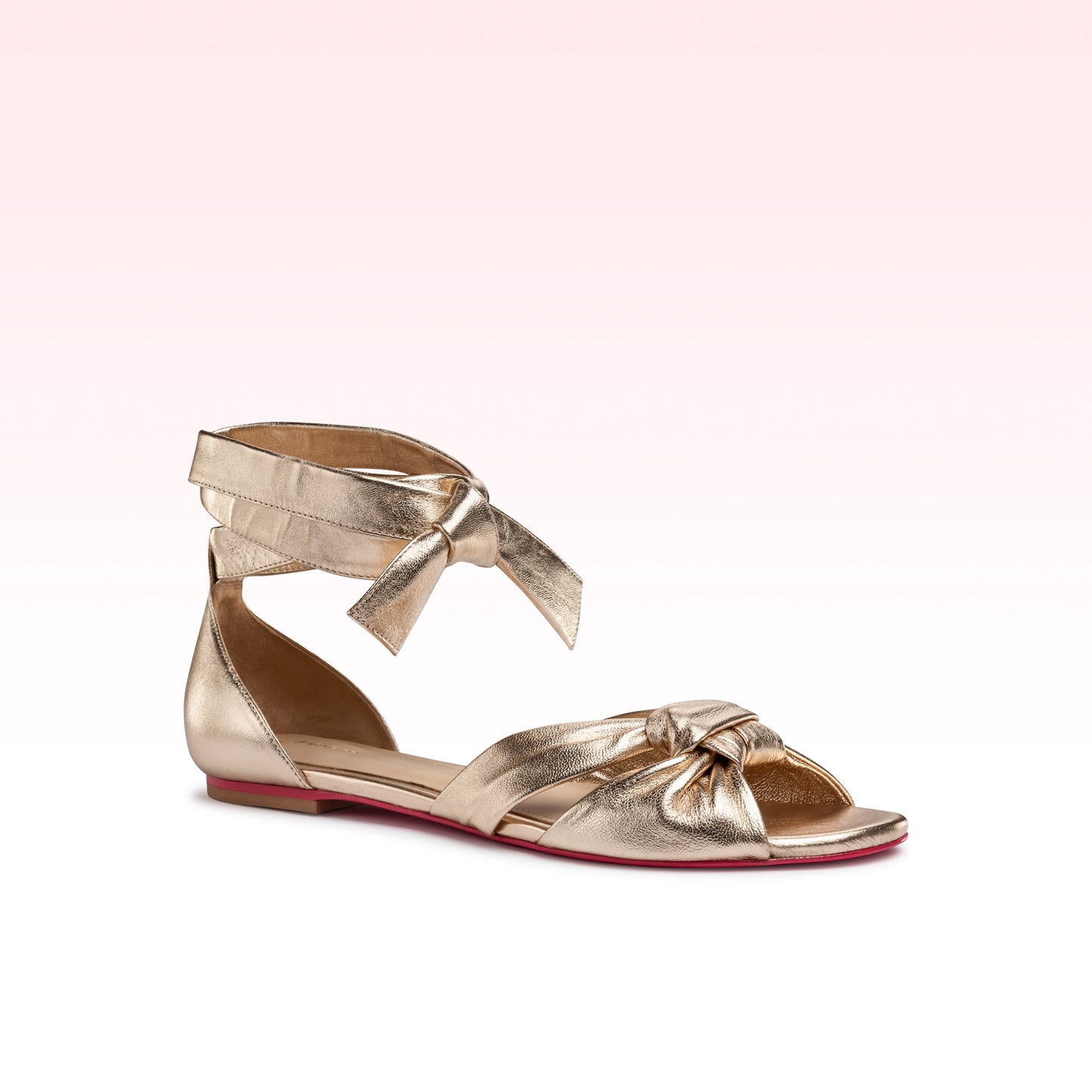 Rasteira Alana Flat Platina