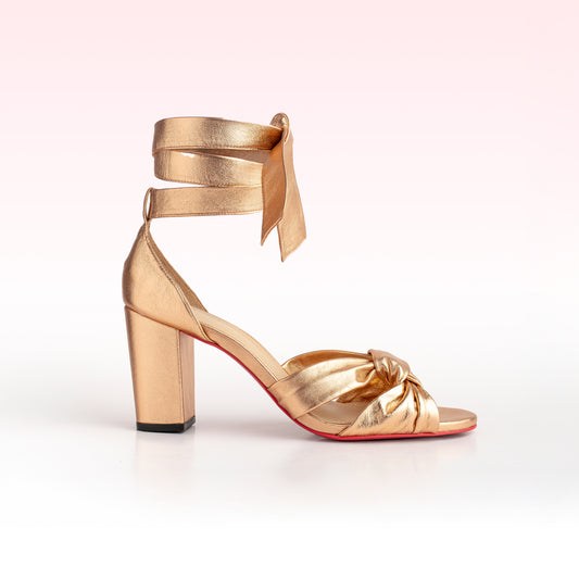 Sandália Alana Cobre