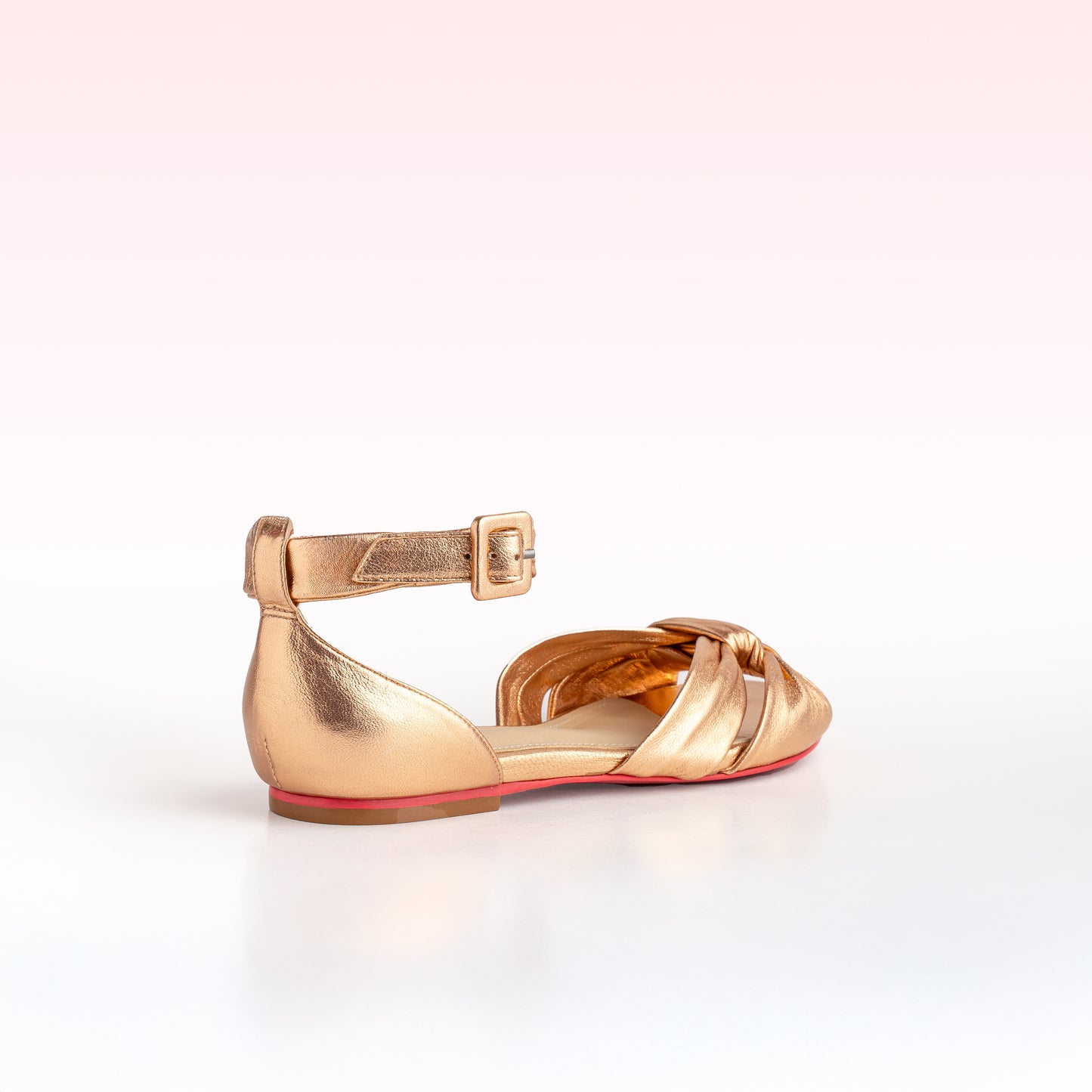 Rasteira Alana Flat Cobre
