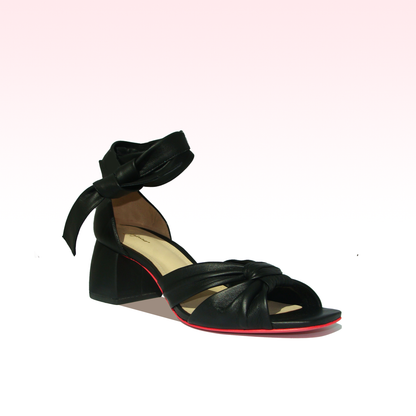 Sandália Alana Medium Block Preto