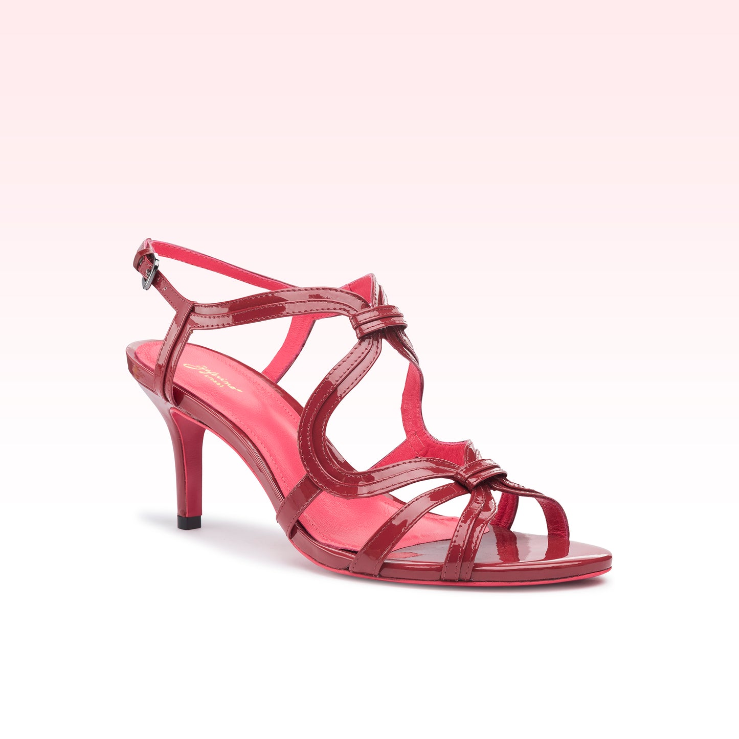 Sandália Cecília Verniz Cereja