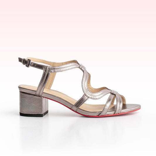 Sandália Cecília Medium Block Onix