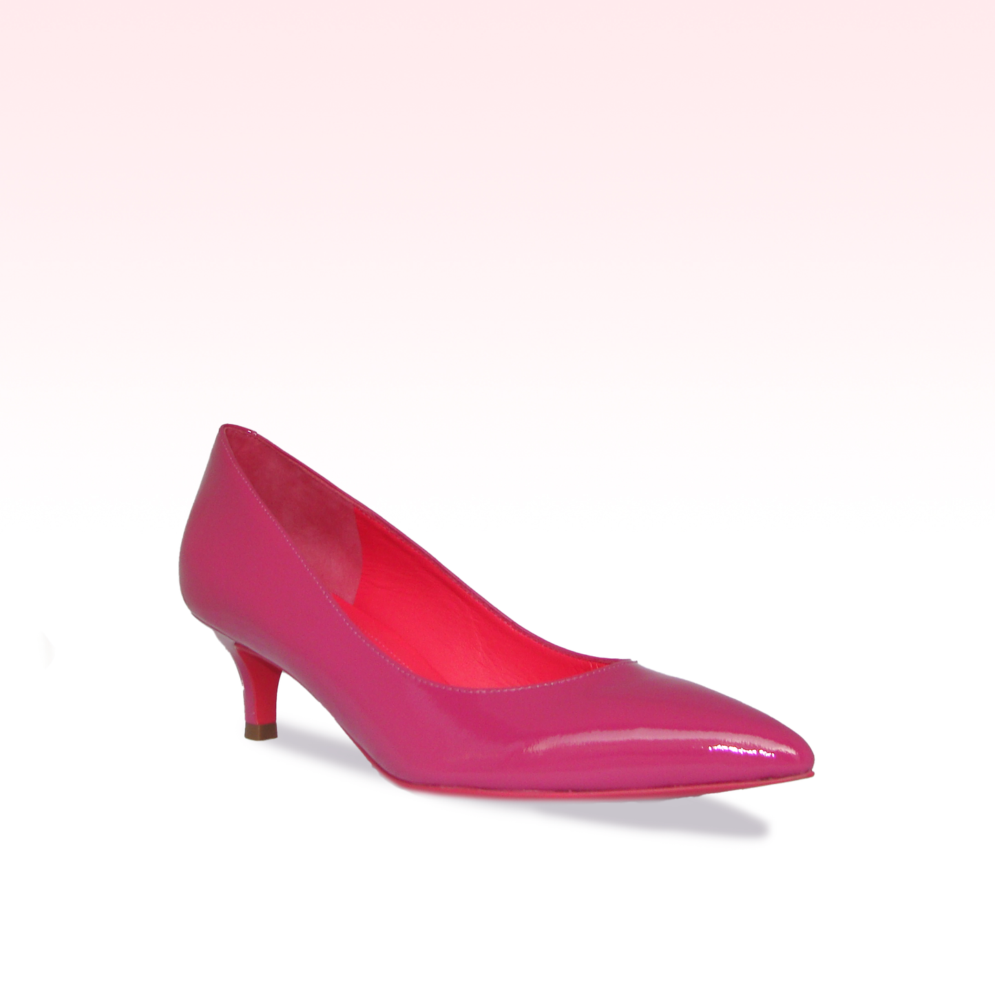 ZF - Scarpin Lolita Verniz Sea Pink