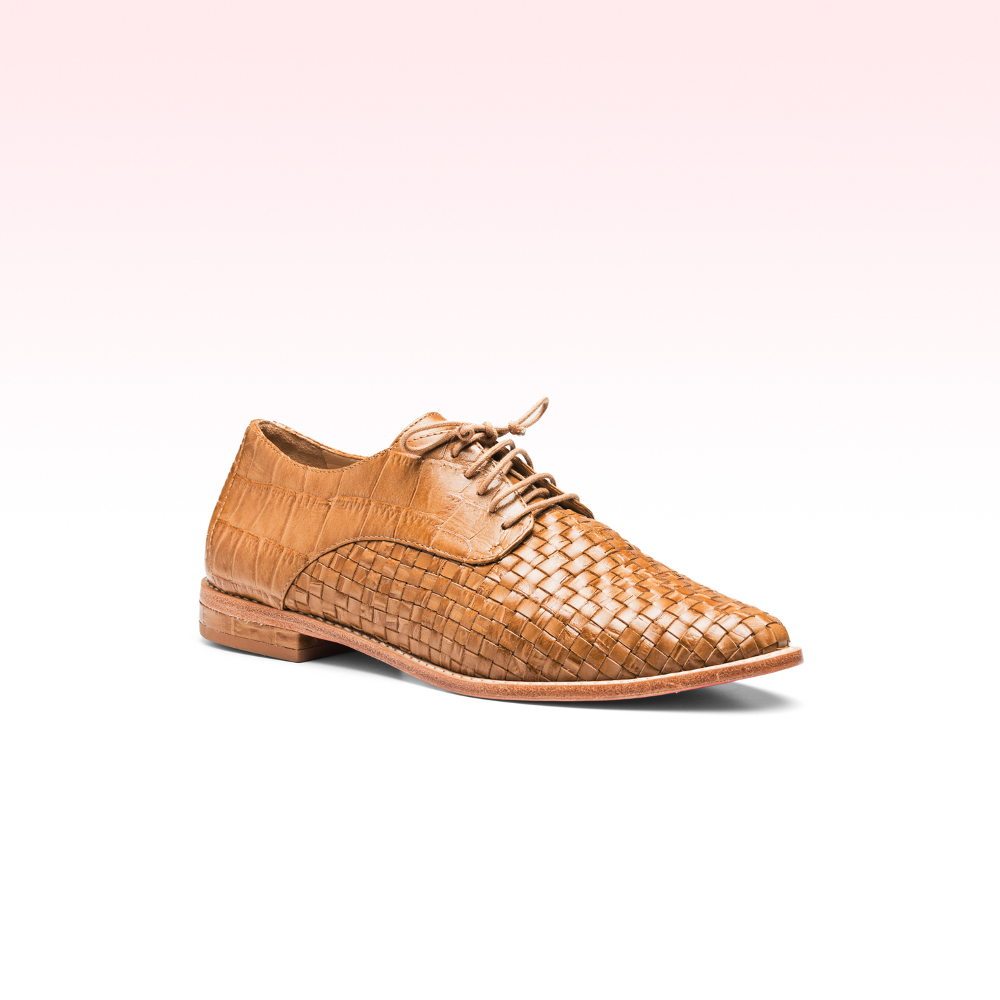 Oxford Colette Croco Camel