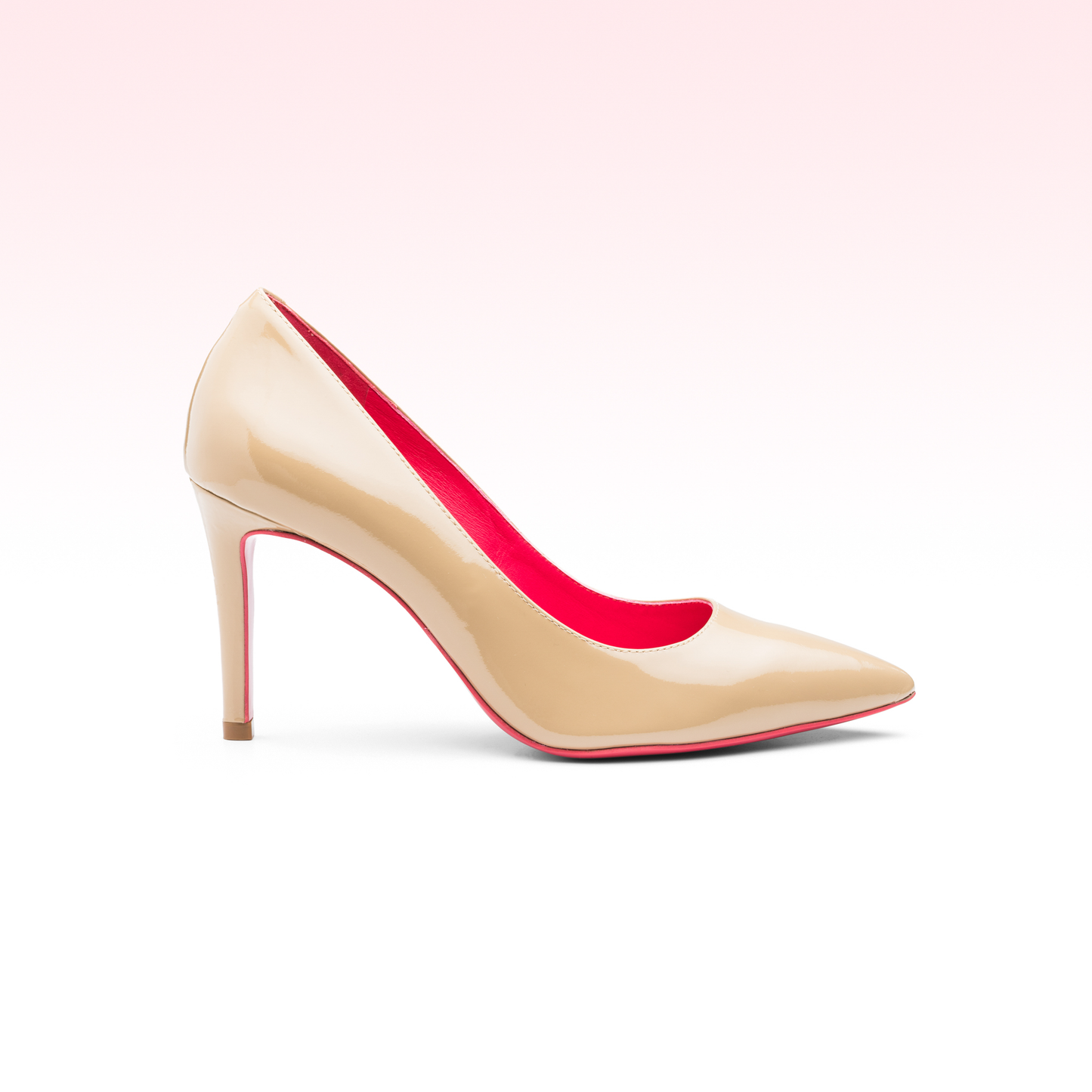 Scarpin Cynthia Verniz Caqui