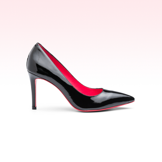 Scarpin Jully Verniz Preto