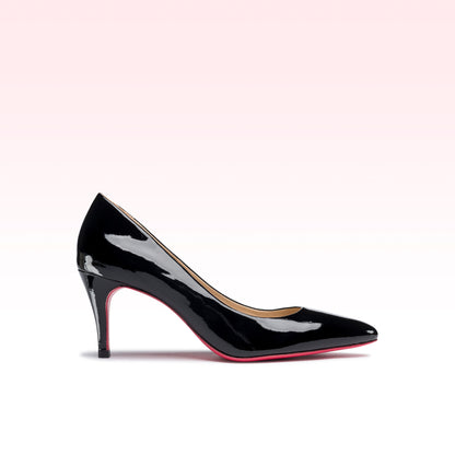 Scarpin Cynthia Verniz Preto