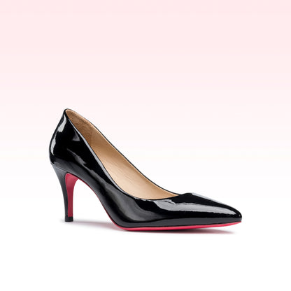 Scarpin Cynthia Verniz Preto