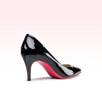 Scarpin Cynthia Verniz Preto
