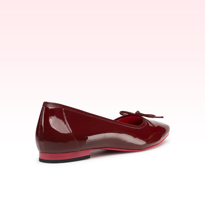 Sapatilha Elisa Verniz Vermelho ZF