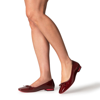 Sapatilha Elisa Verniz Vermelho ZF