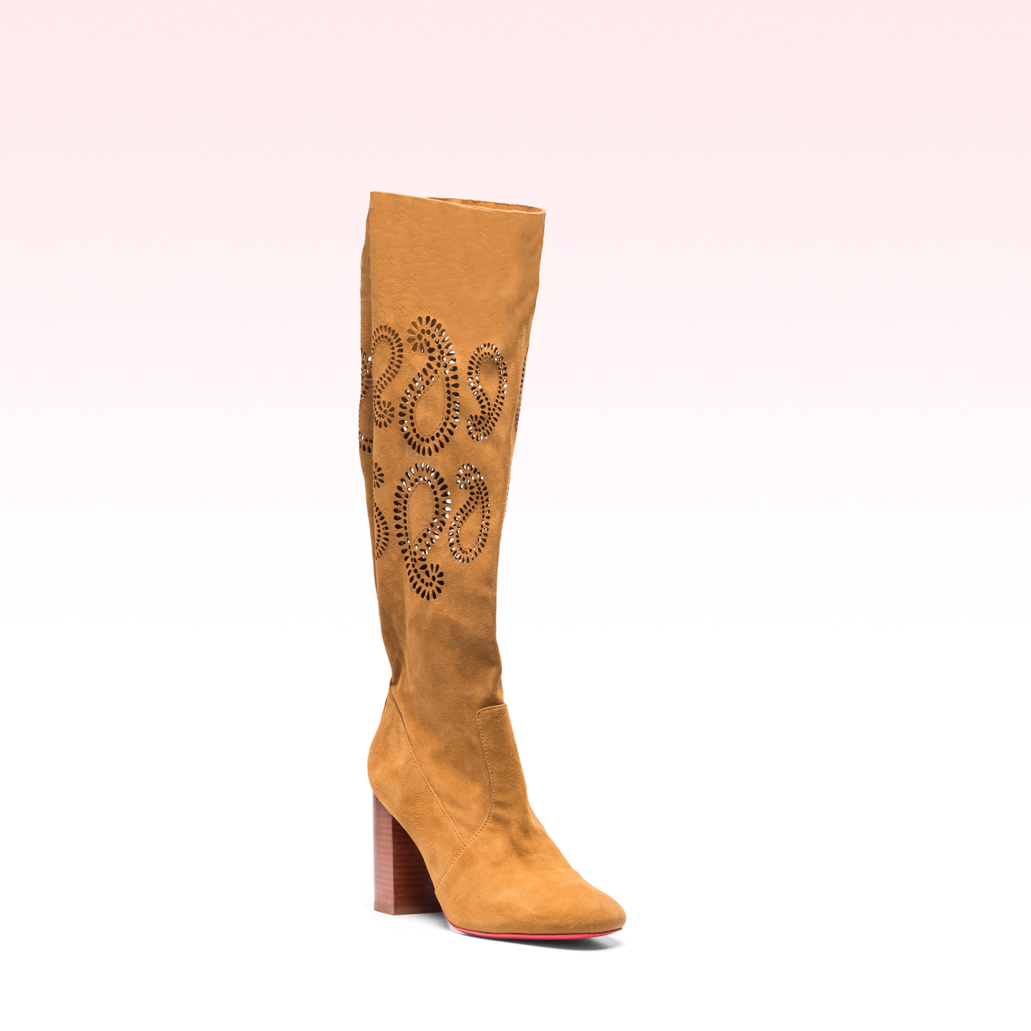 Bota Francine Camurça Camel