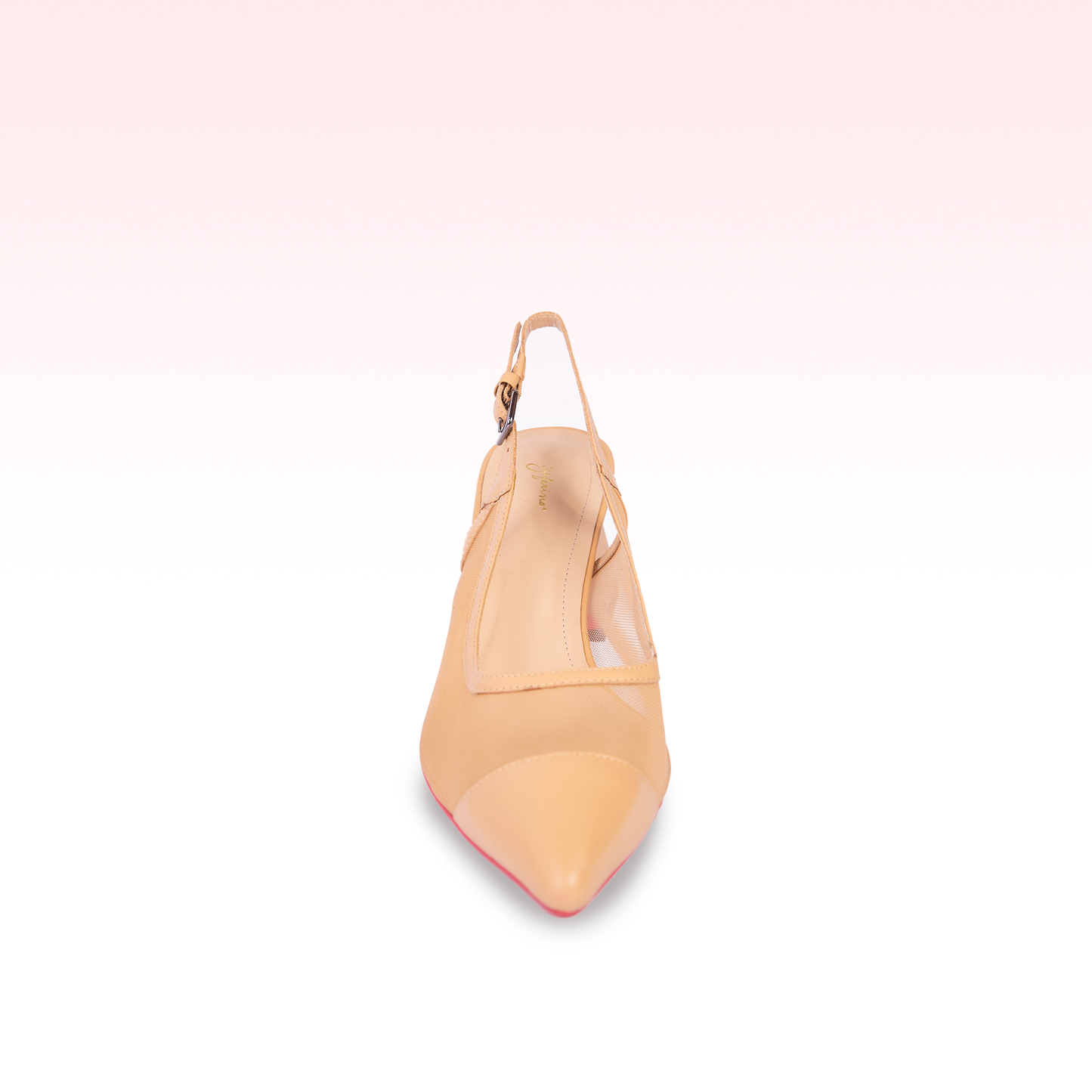 Scarpin Slingback Gabriela Creme