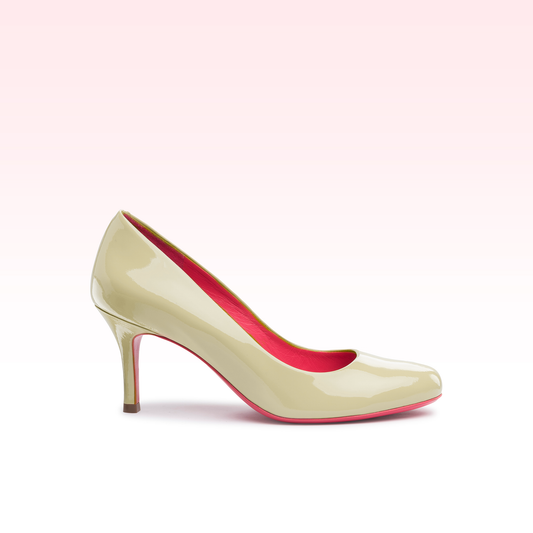 Scarpin Helo Verniz Fendi