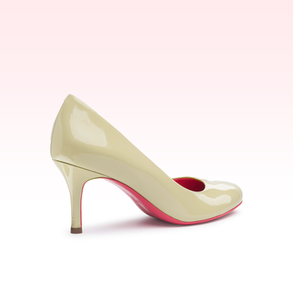 Scarpin Helo Verniz Fendi