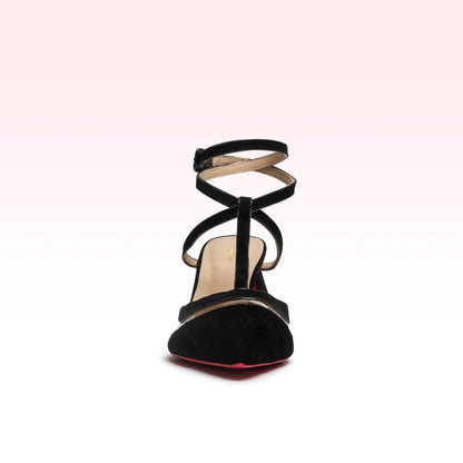 Scarpin Slingback Jaqueline Preto