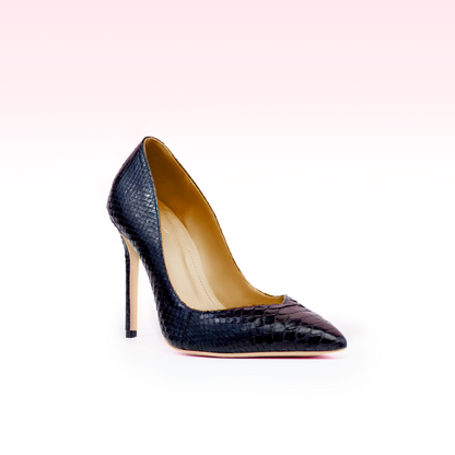 Scarpin Kin Python Preto