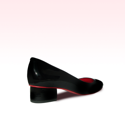 Sapatilha Lais Verniz Preto