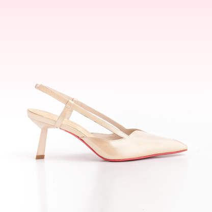 Scarpin Leda Tan