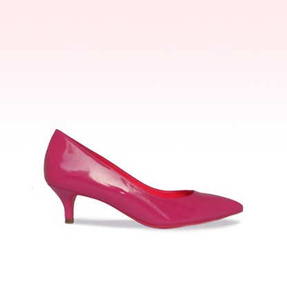 ZF - Scarpin Lolita Verniz Sea Pink