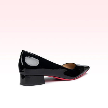 Scarpin Luna Verniz Preto