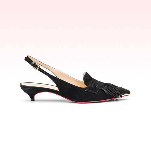 Scarpin Merina Preto