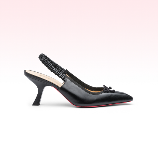Scarpin Slingback Muriel Preto