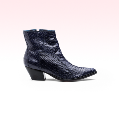 Bota Pietra Python Marinho