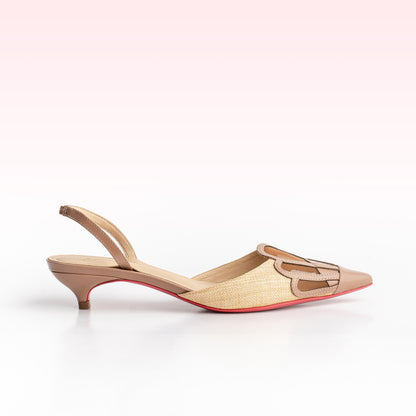 Scarpin Thalie Mousse - Ráfia