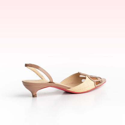 Scarpin Thalie Mousse - Ráfia