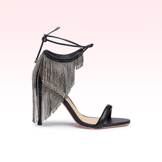 Sandália Vitoria High Heel Preto