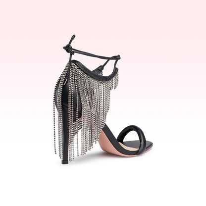 Sandália Vitoria High Heel Preto