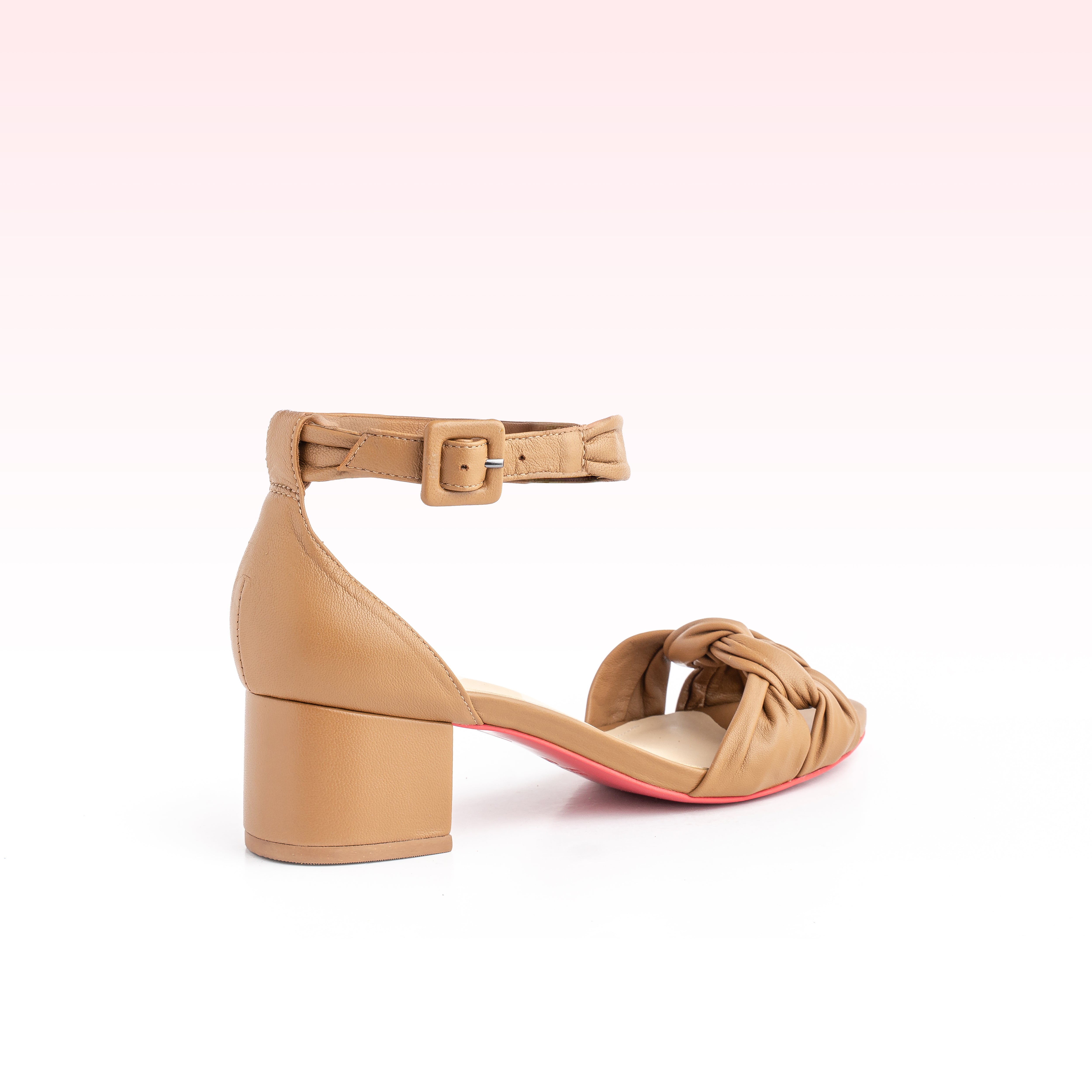 Sandália Wendy Medium Block Camel