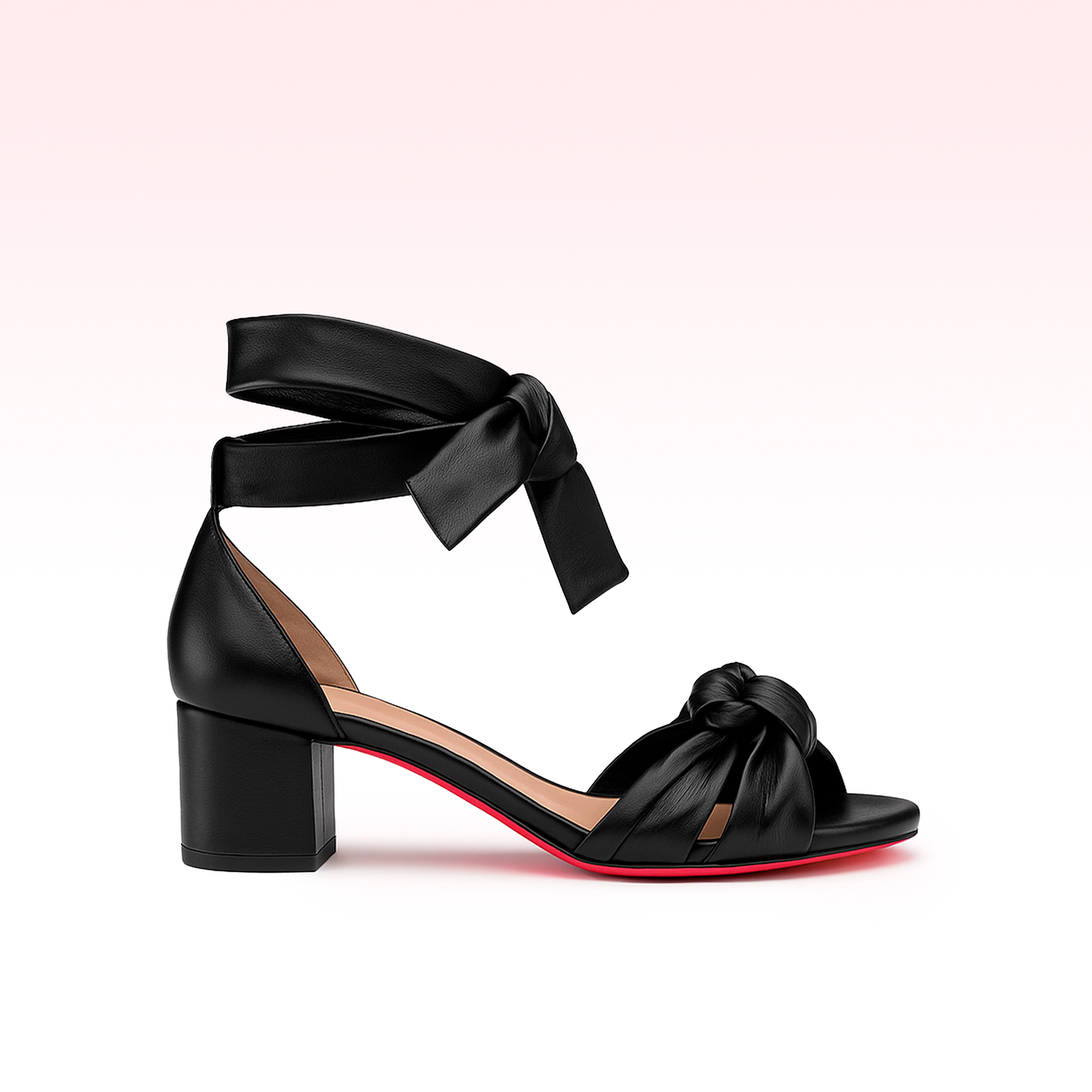 Sandália Wendy Medium Block Preto