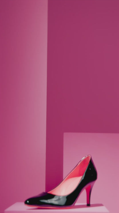 Scarpin Ninna Verniz Preto