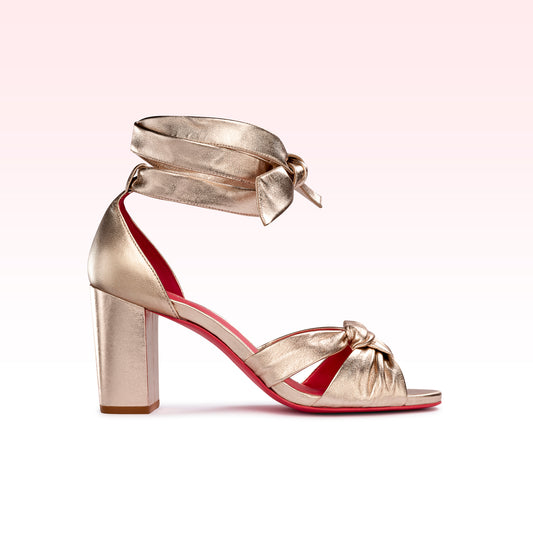 Sandália Alana Platina