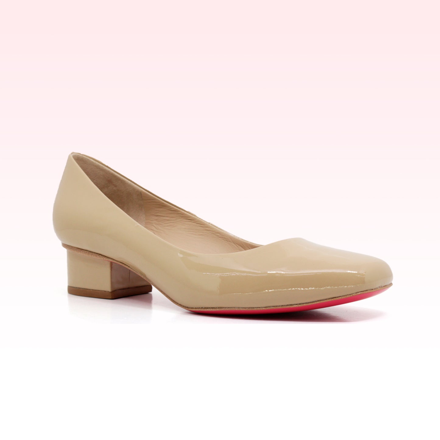 Sapatilha Lais Verniz Caqui