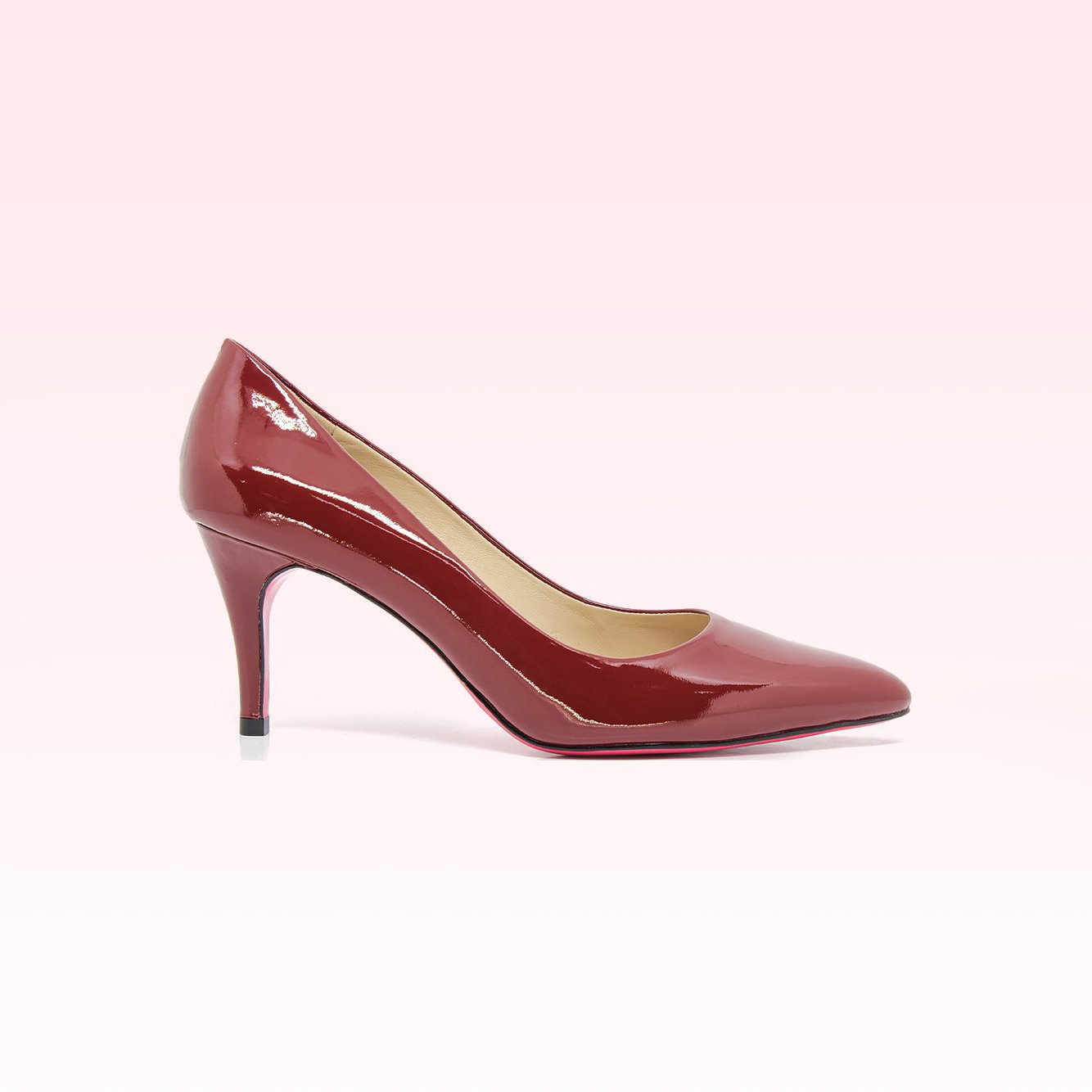 Scarpin Cynthia Verniz Vermelho ZF
