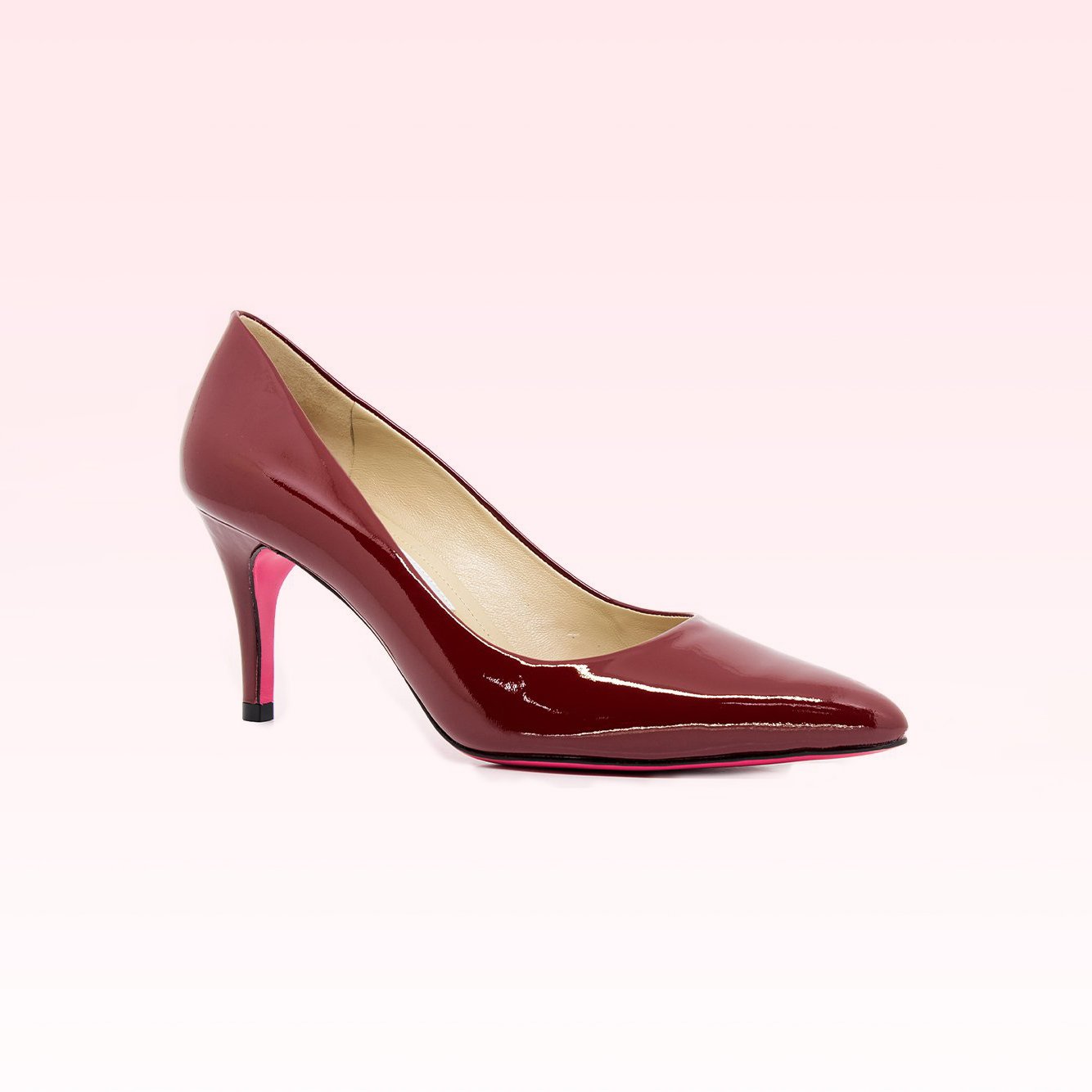 Scarpin Cynthia Verniz Vermelho ZF