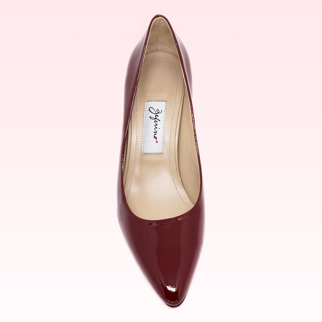 Scarpin Cynthia Verniz Vermelho ZF