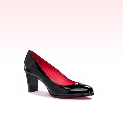 Scarpin Meg Verniz Preto