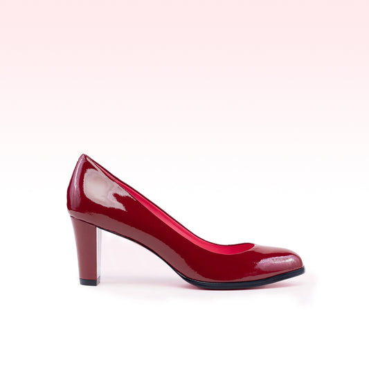 Scarpin Meg Verniz Vermelho ZF