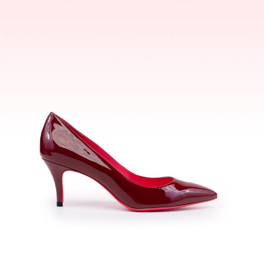 Scarpin Ninna Verniz Vermelho ZF