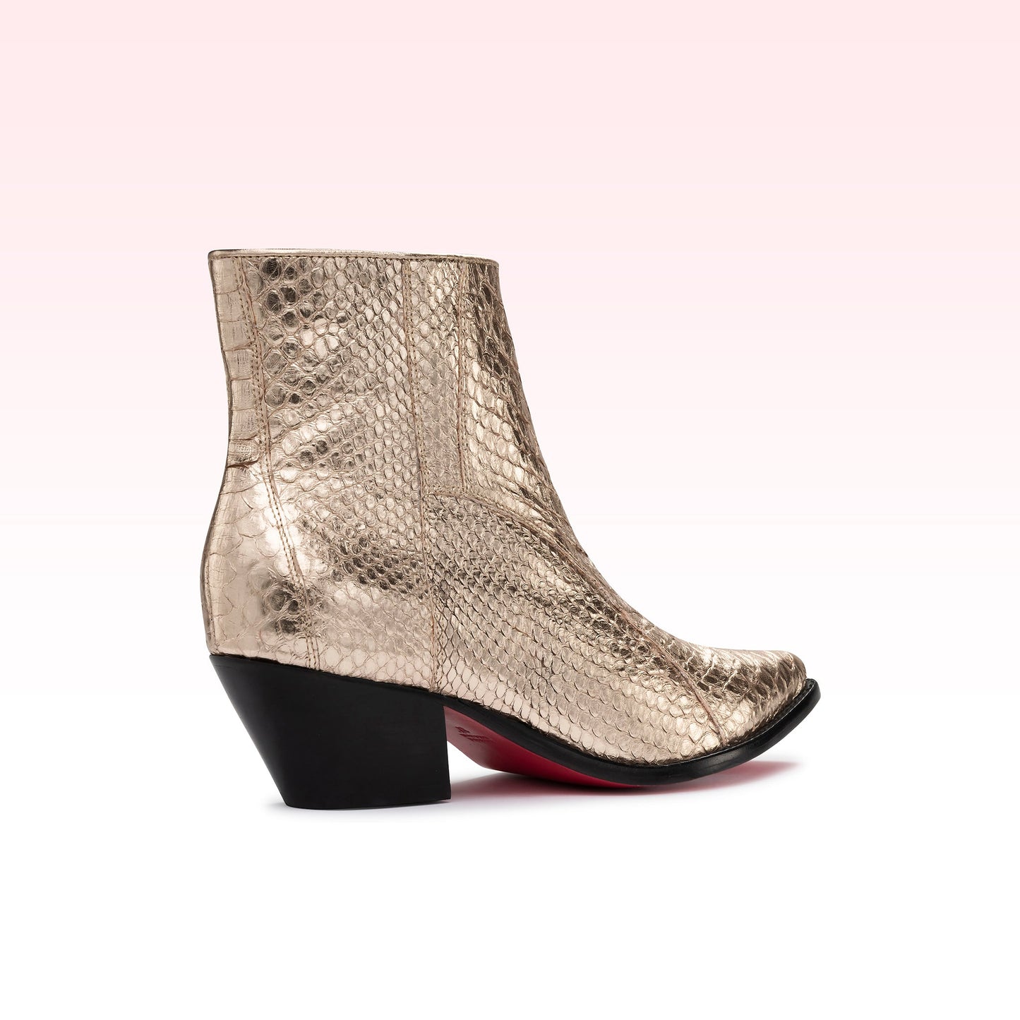 Bota Pietra Python Platina